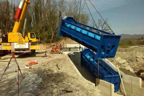 Coclea E++ Impianto idroelettrico Licciana Nardi_Posa Coclea E++ Impianto idroelettrico Licciana Nardi_Posa