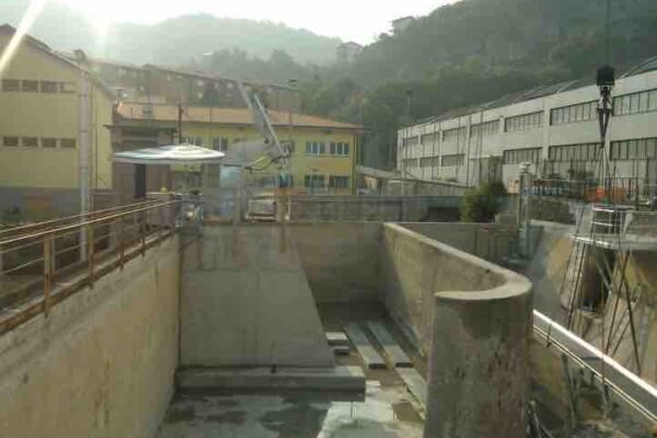 Kaplan E++ Impianto idroelettrico Castro_Opere edili